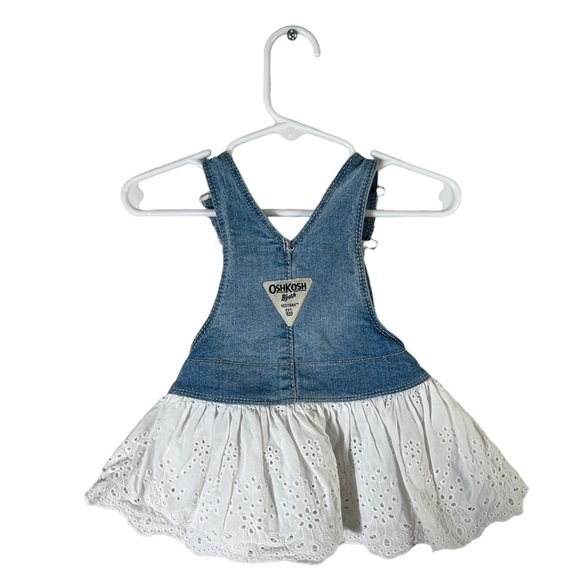 OSHKOSH BABY Overall Eyelet Dress - Picture 3 of 8